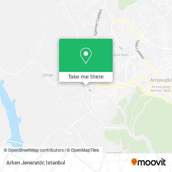 Arken Jeneratör map