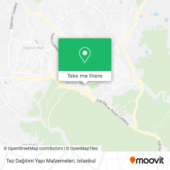 Tez Dağıtım Yapı Malzemeleri map