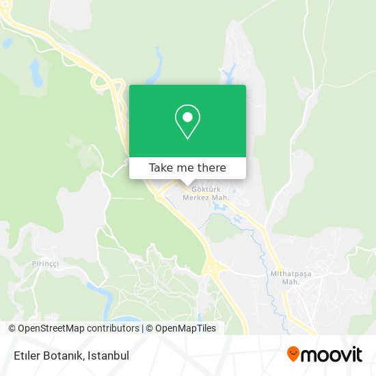 Etıler Botanık map
