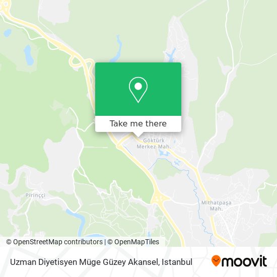 Uzman Diyetisyen Müge Güzey Akansel map