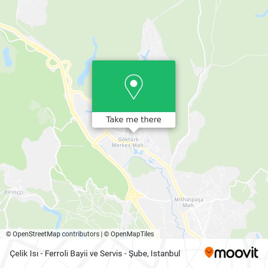 Çelik Isı - Ferroli Bayii ve Servis - Şube map