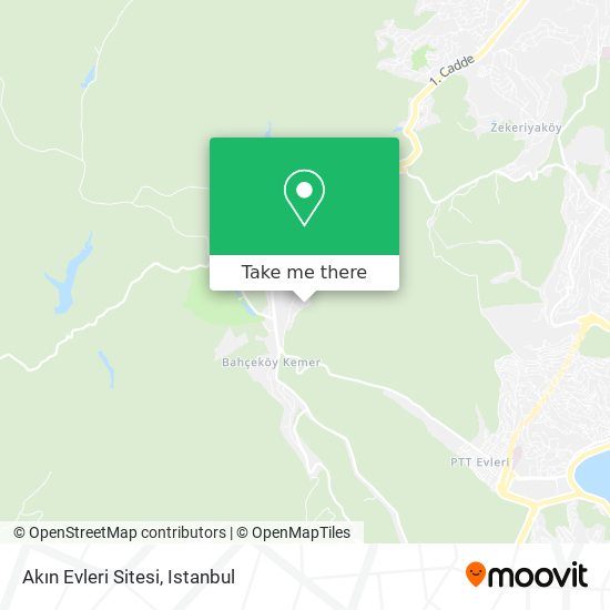 Akın Evleri Sitesi map