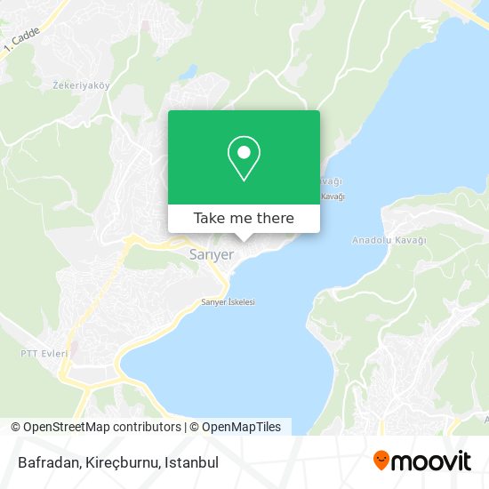 Bafradan, Kireçburnu map