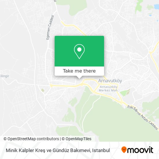 Minik Kalpler Kreş ve Gündüz Bakımevi map