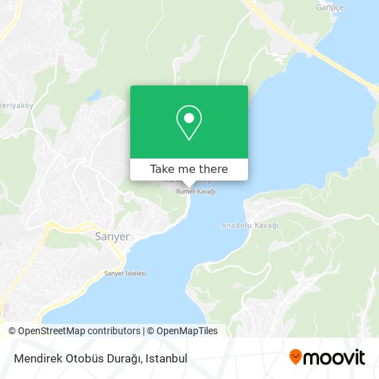 Mendirek Otobüs Durağı map