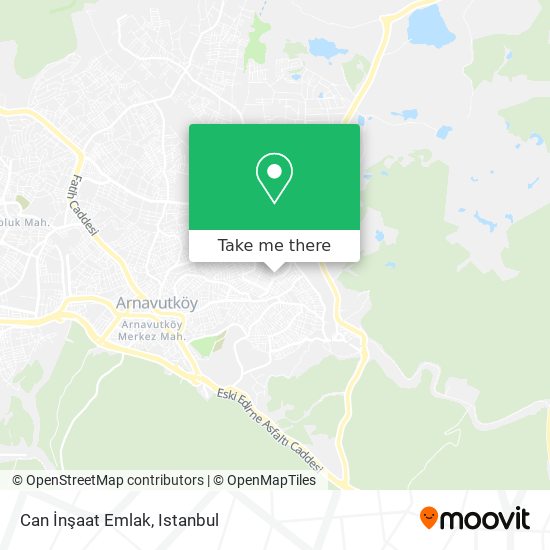 Can İnşaat Emlak map