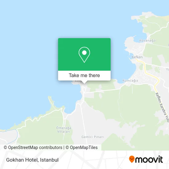 Gokhan Hotel map