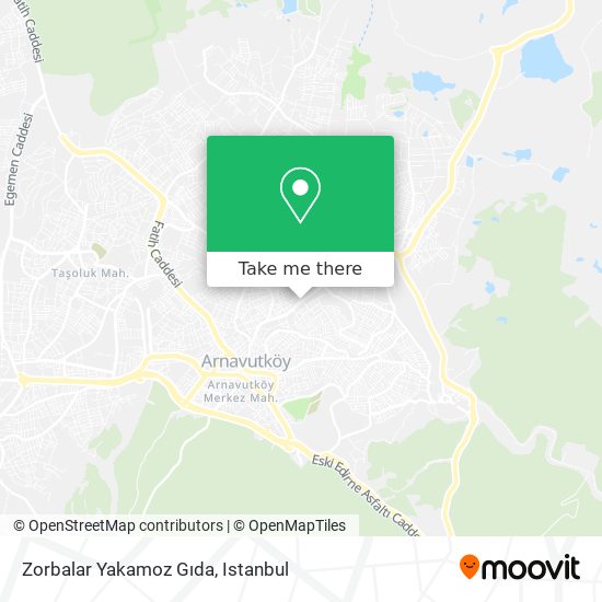 Zorbalar Yakamoz Gıda map