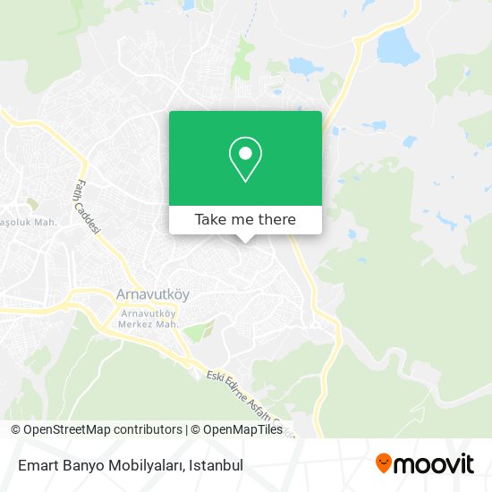 Emart Banyo Mobilyaları map