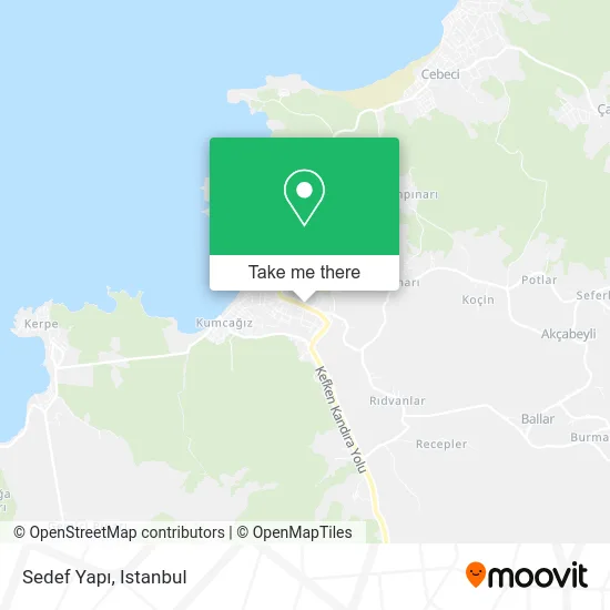 Sedef Yapı map