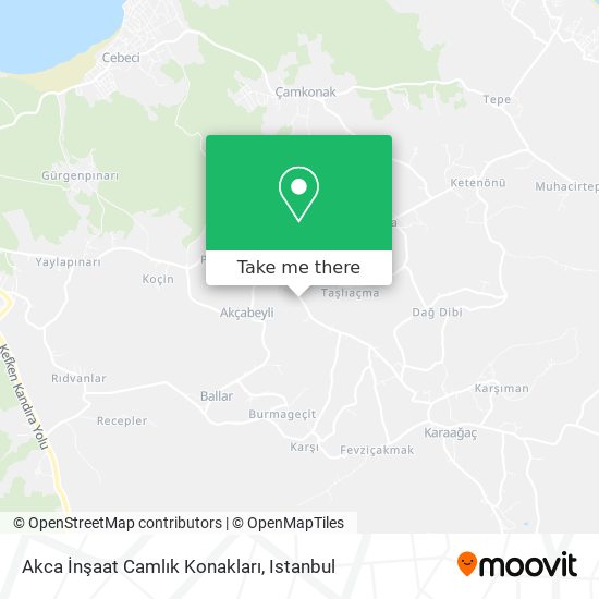 Akca İnşaat Camlık Konakları map