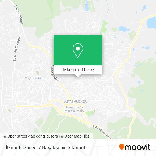 İlknur Eczanesi / Başakşehir map