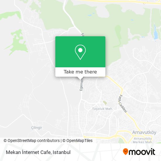 Mekan İnternet Cafe map