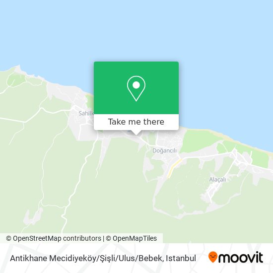 Antikhane Mecidiyeköy / Şişli / Ulus / Bebek map