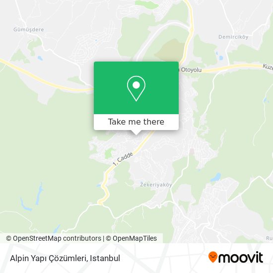 Alpin Yapı Çözümleri map