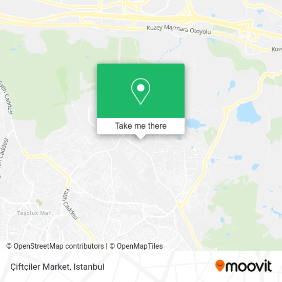Çiftçiler Market map