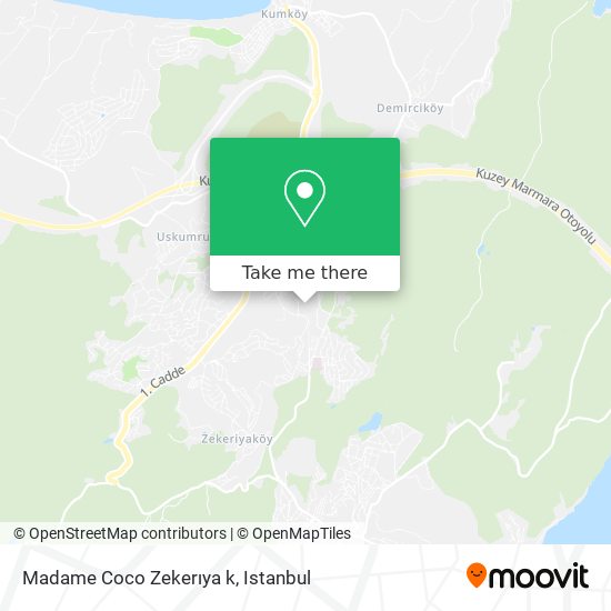 Madame Coco Zekerıya k map