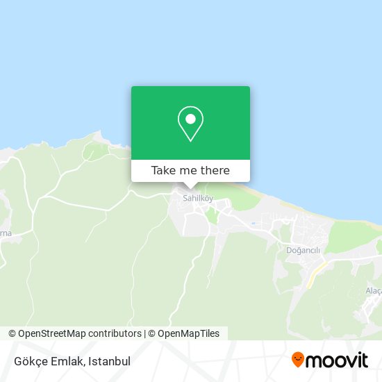 Gökçe Emlak map