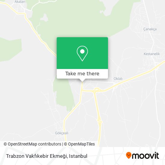 Trabzon Vakfıkebir Ekmeği map