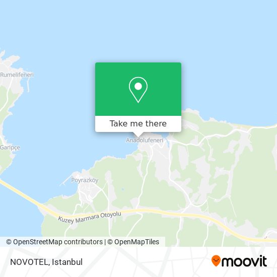 NOVOTEL map