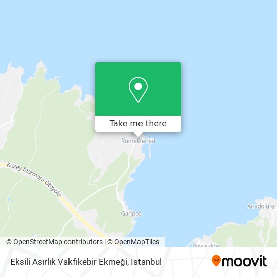 Eksili Asırlık Vakfıkebir Ekmeği map