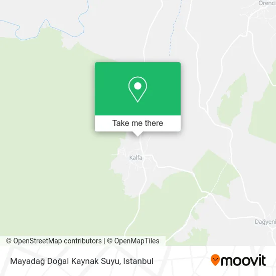 Mayadağ Doğal Kaynak Suyu map
