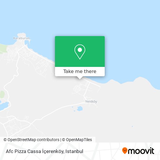 Afc Pizza Cassa İçerenköy map