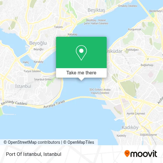 Port Of Istanbul map