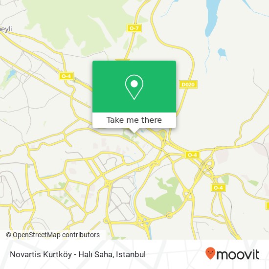 Novartis Kurtköy - Halı Saha map