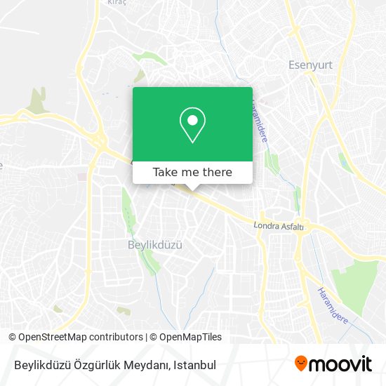 Beylikdüzü Özgürlük Meydanı map