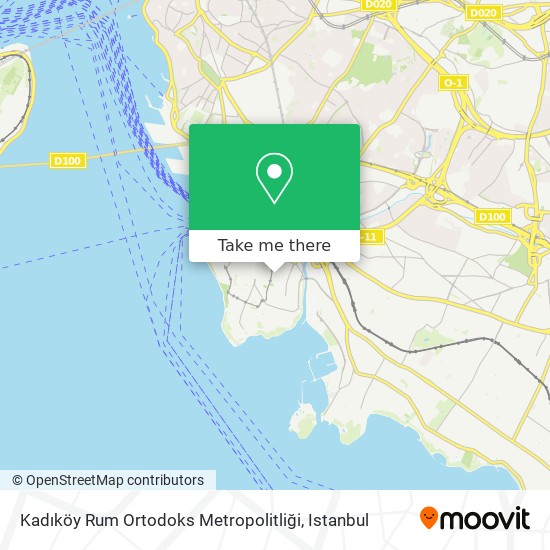 Kadıköy Rum Ortodoks Metropolitliği map