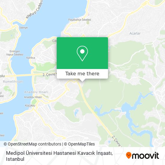 Medipol Üniversitesi Hastanesi Kavacık İnşaatı map