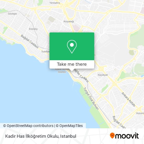 Kadir Has İlköğretim Okulu map