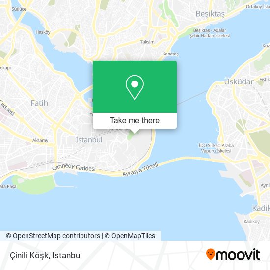 Çinili Köşk map