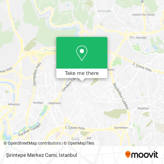 Şirintepe Merkez Cami map