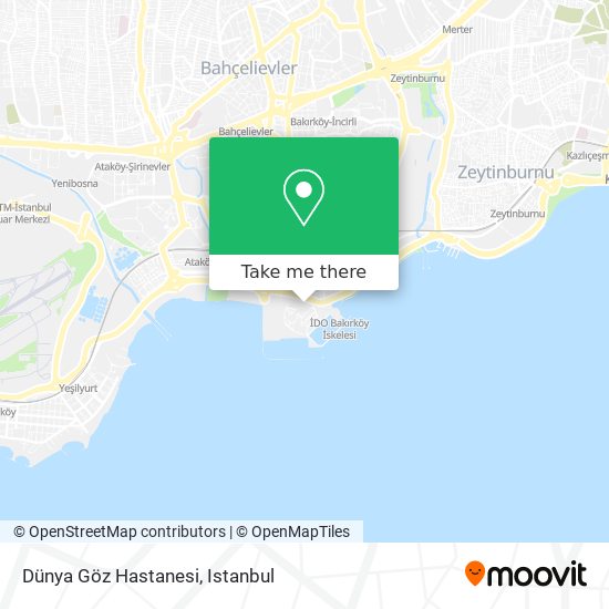 Dünya Göz Hastanesi map