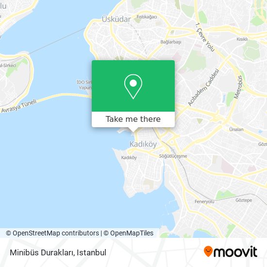 Minibüs Durakları map