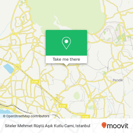 Siteler Mehmet Rüştü Aşık Kutlu Cami map