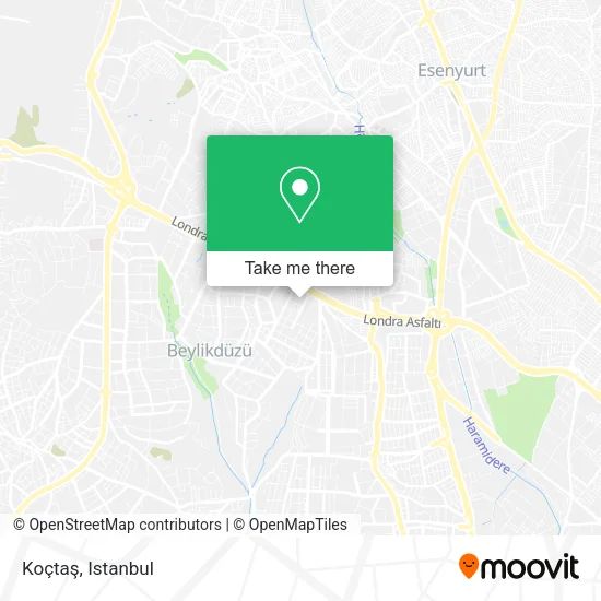 Koçtaş map