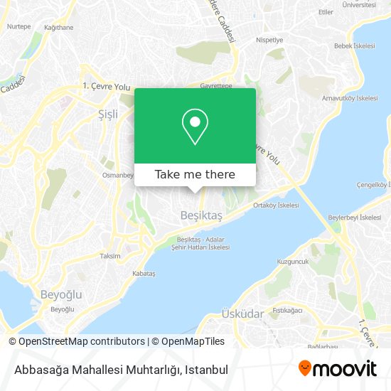 Abbasağa Mahallesi Muhtarlığı map