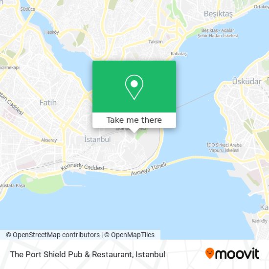 The Port Shield Pub & Restaurant map