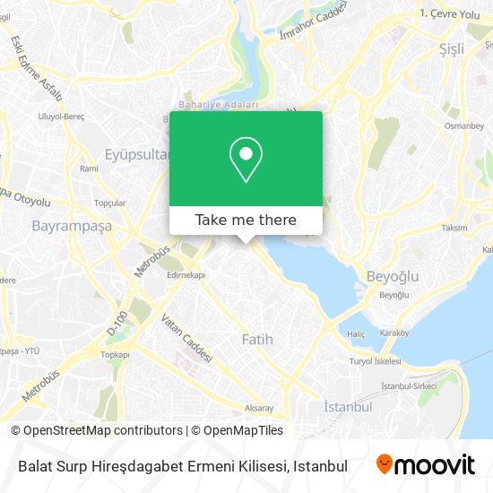 Balat Surp Hireşdagabet Ermeni Kilisesi map