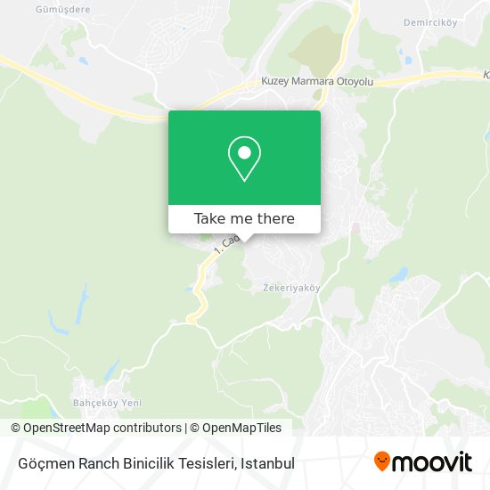 Göçmen Ranch Binicilik Tesisleri map
