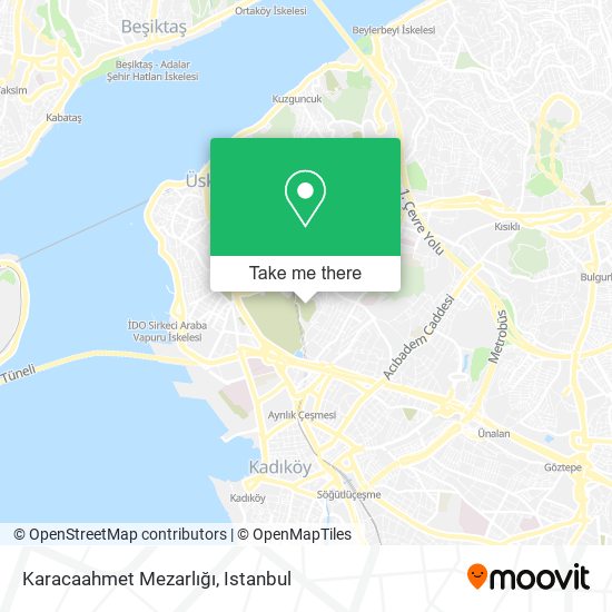 Karacaahmet Mezarlığı map