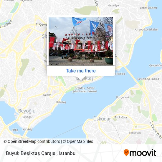 Büyük Beşiktaş Çarşısı map
