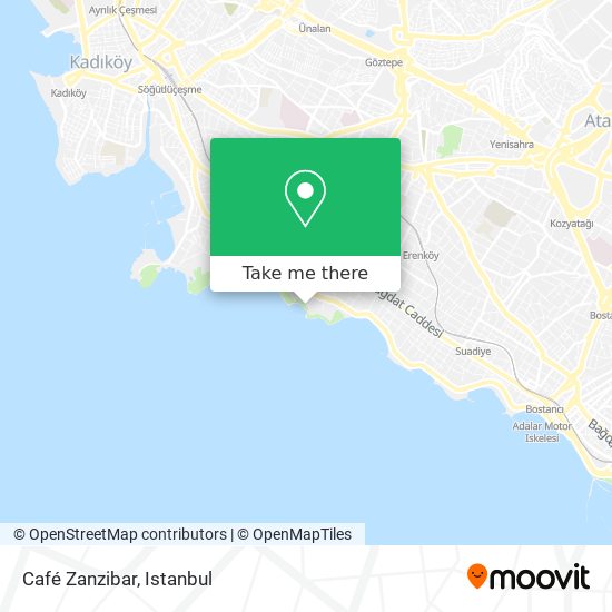 Café Zanzibar map