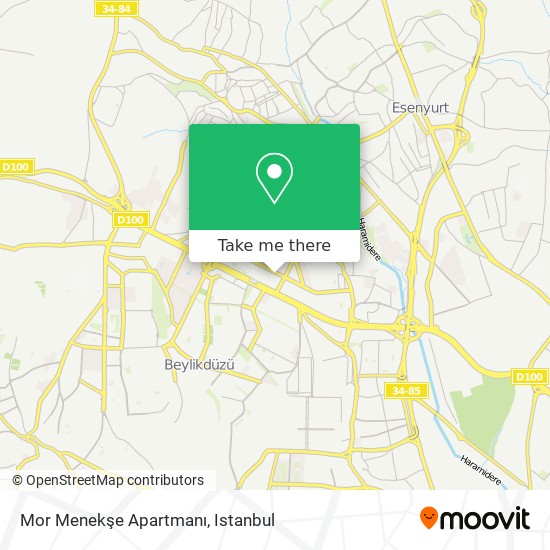 Mor Menekşe Apartmanı map