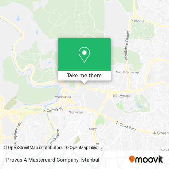 Provus A Mastercard Company map