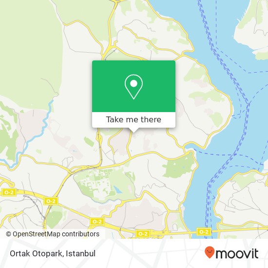 Ortak Otopark map