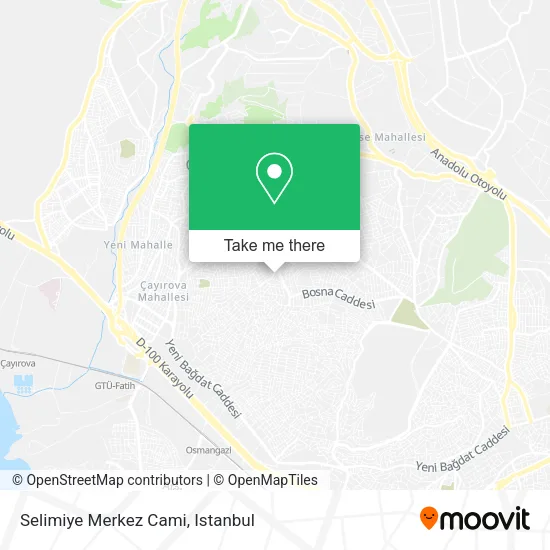 Selimiye Merkez Cami map